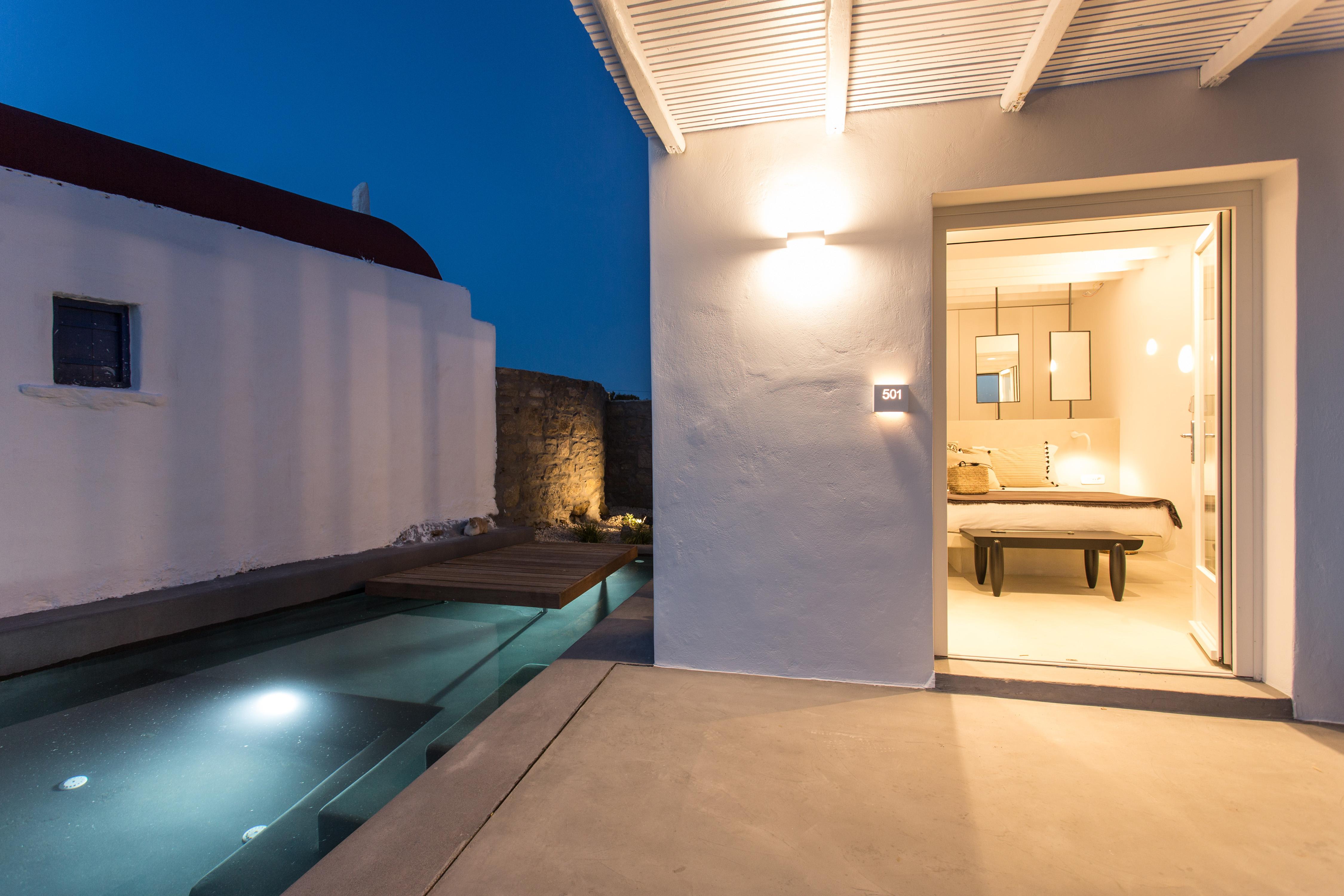 Ostraco Suites Mykonos Town Exterior foto