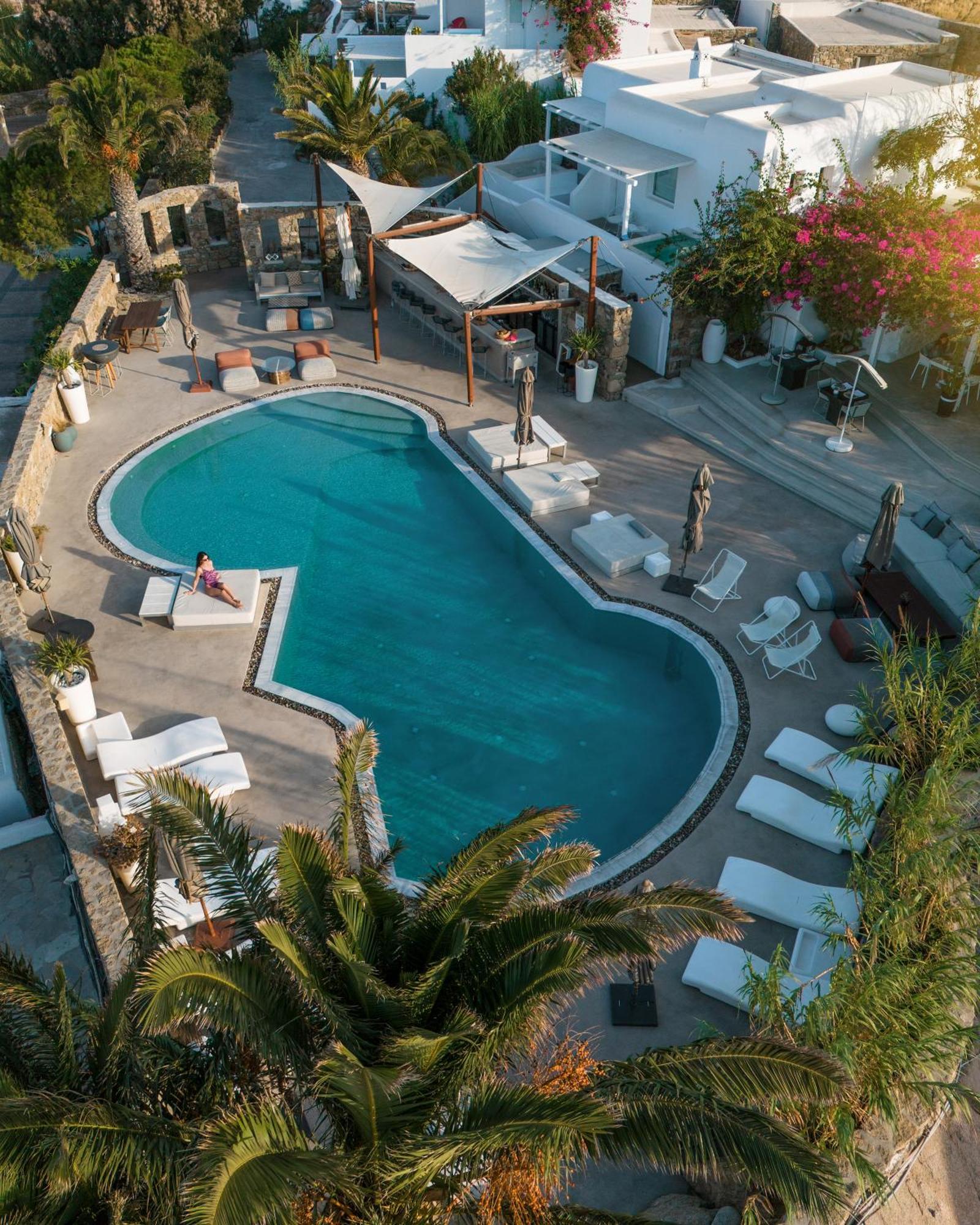 Ostraco Suites Mykonos Town Exterior foto